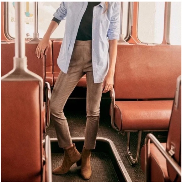 NWT Sézane Clara Trousers in London Check - Picture 2 of 7